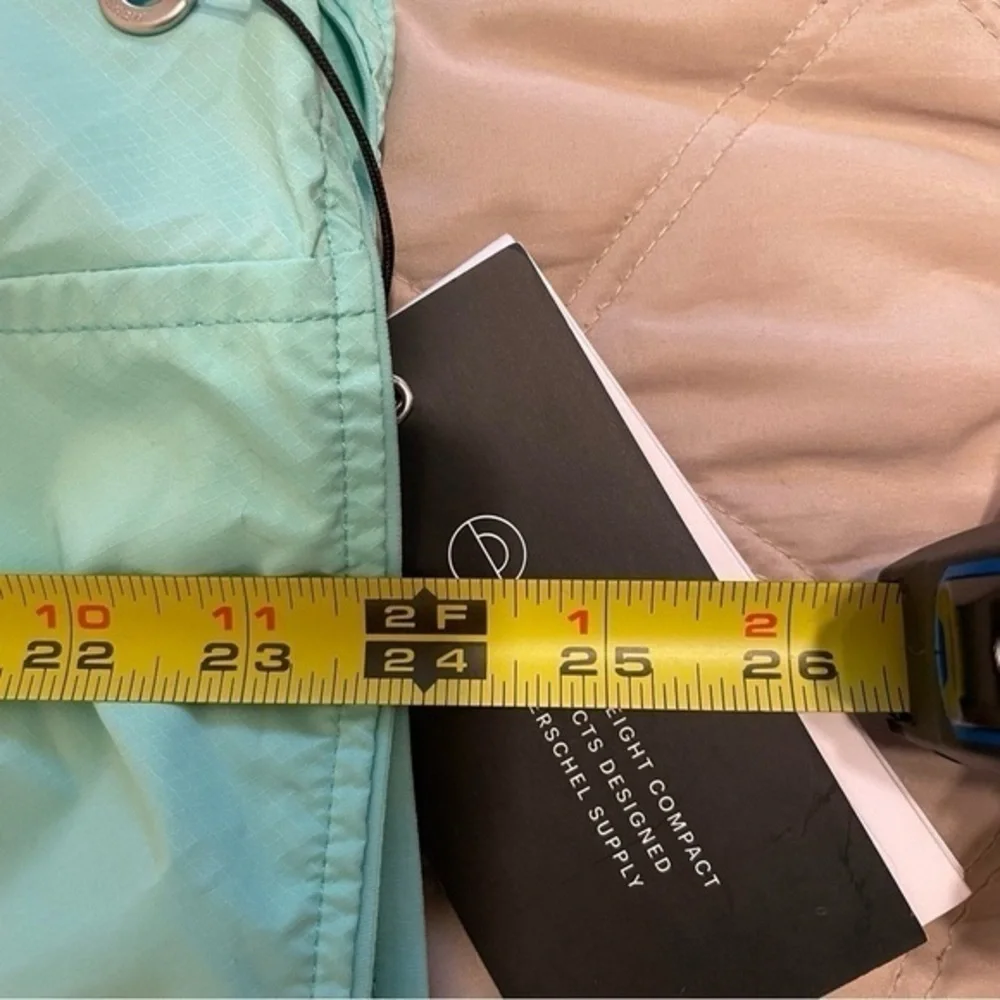 Herschel Voyage Wind Soft Shell Jacket Teal Size XS - Picture 3 of 10